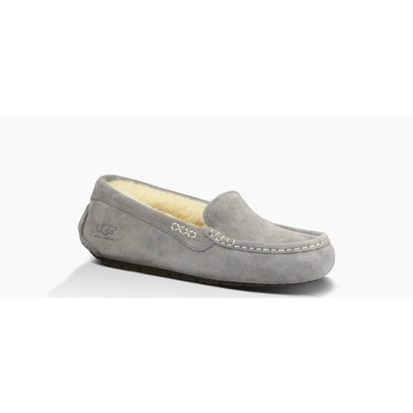 Womens UGGS Ansley Slipper Light Grey Size 9 - Picture 1 of 12